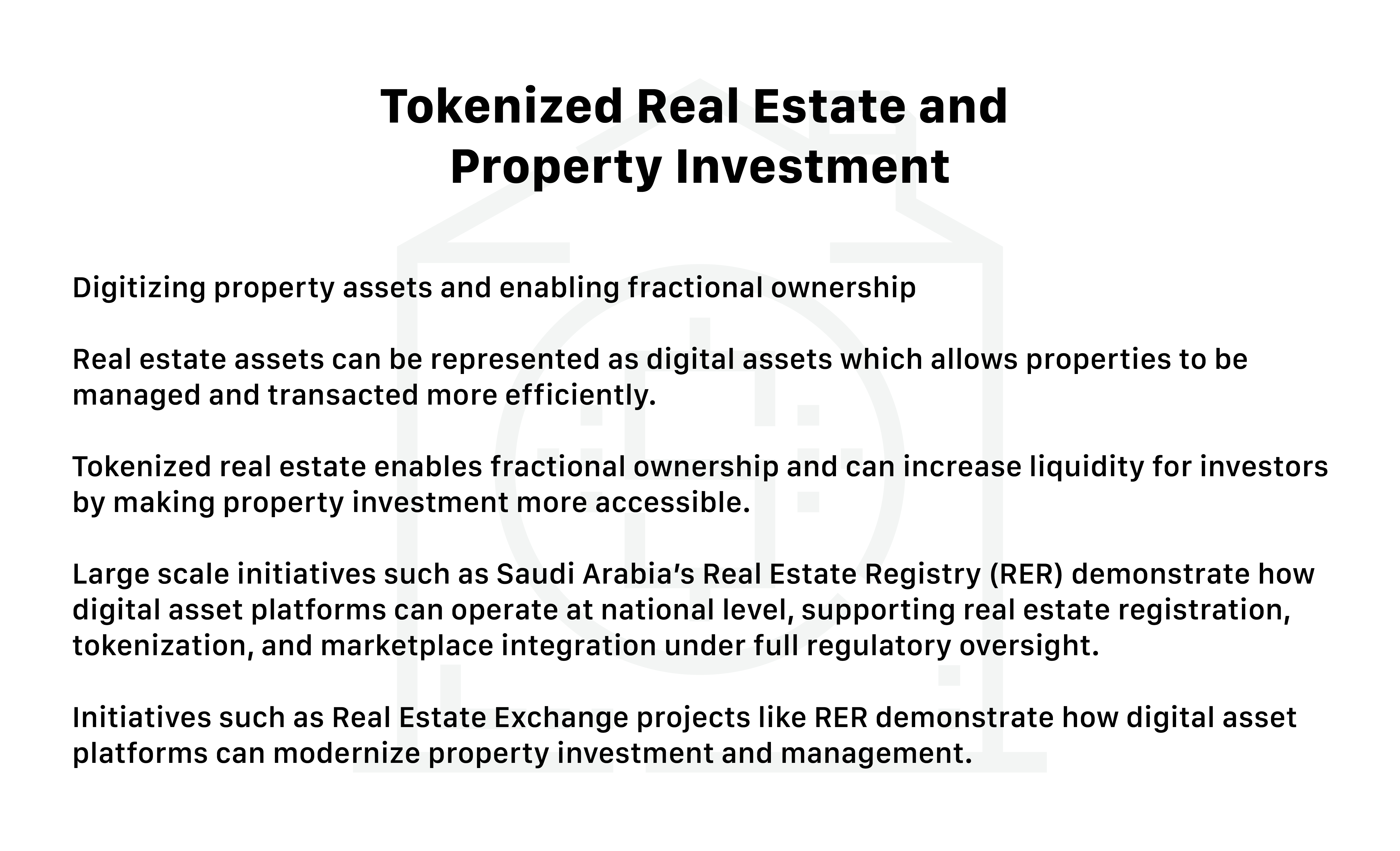 Digital Asset Use Cases